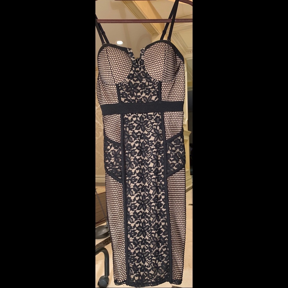 Black Midi dress